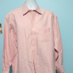 Gold Label Roundtree & Yorke Light Pink Dress Shirt